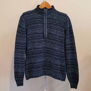 WOOLRICH | Copen Heather Blue | M | Sweater